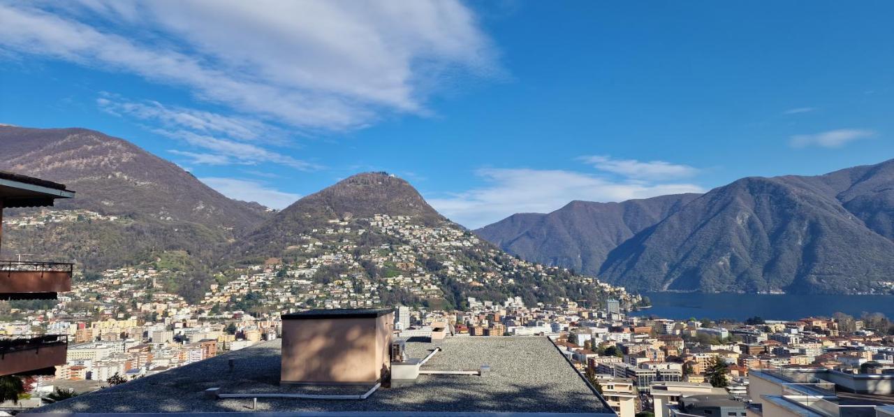 Lugano Lakeview Apartment Private Parking & Self Check-In Εξωτερικό φωτογραφία