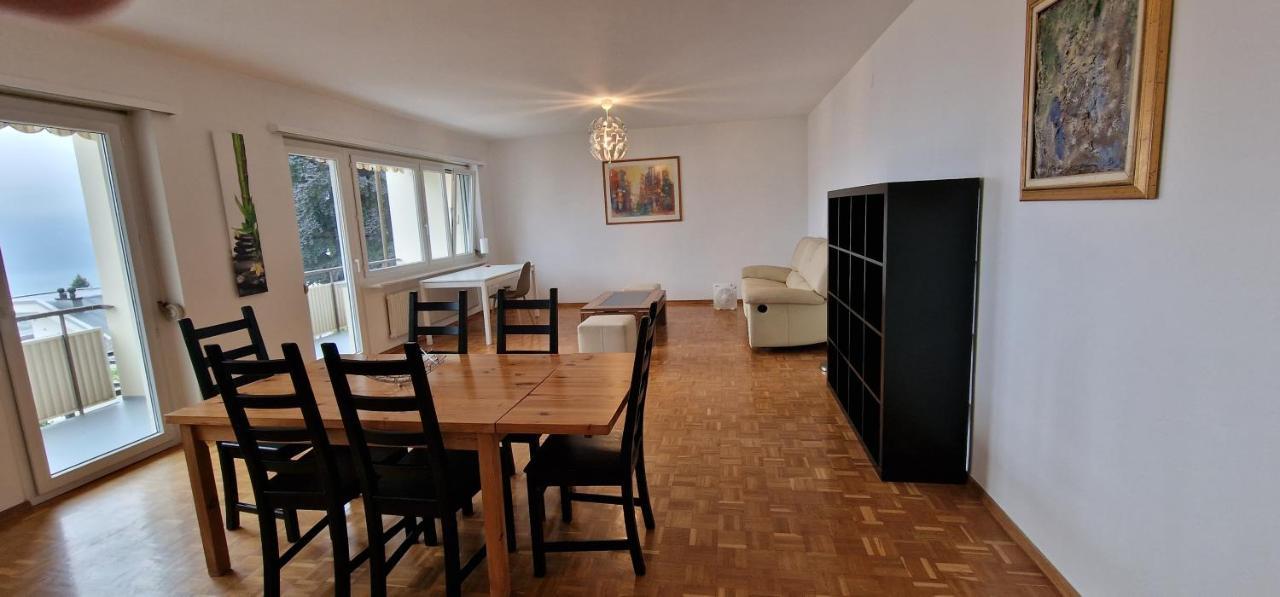 Lugano Lakeview Apartment Private Parking & Self Check-In Εξωτερικό φωτογραφία